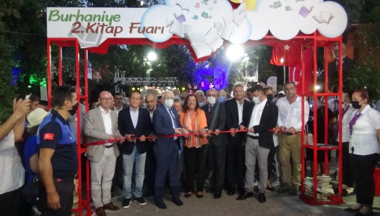 2. Burhaniye Kitap Fuarı açıldı