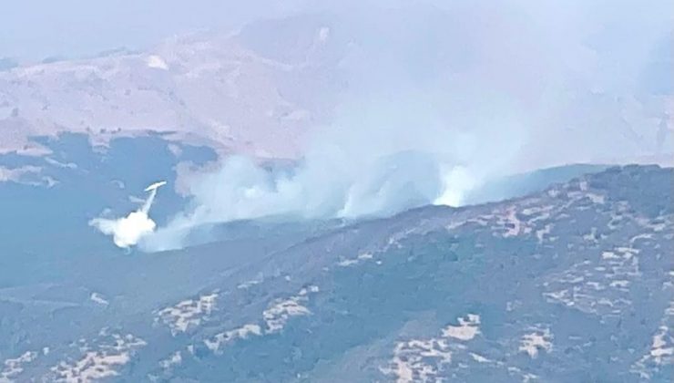 2 helikopter ve 1 uçağın müdahale ettiği Tunceli’deki orman yangınının yüzde 95’i söndürüldü