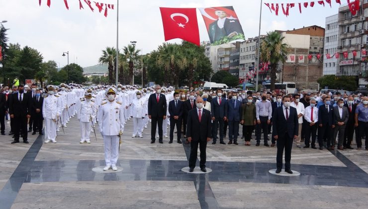 30 Ağustos Zafer Bayramı törenle kutlandı