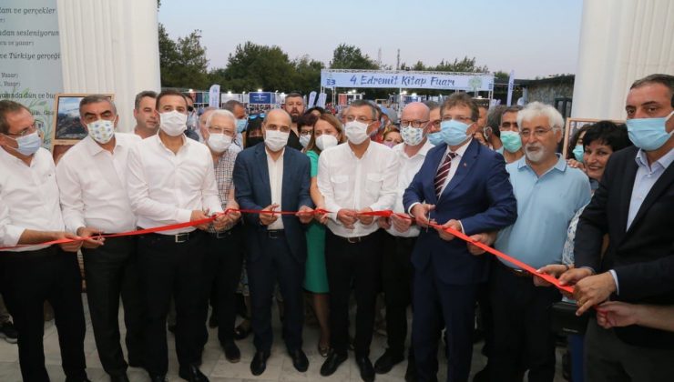 4. Edremit Kitap Fuarı başladı