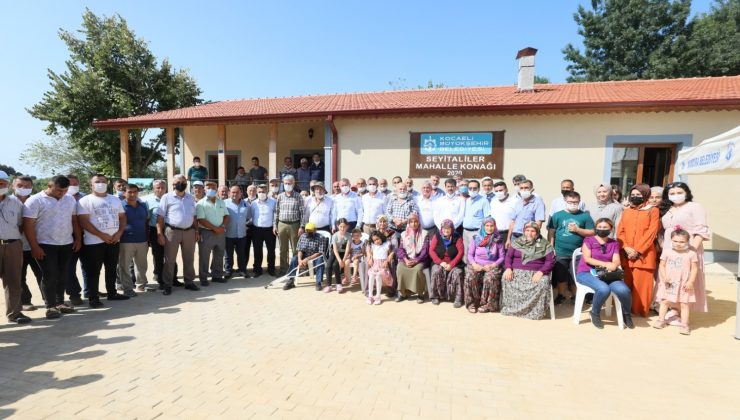 57 yıllık atıl okul, sosyal tesisi dönüştürüldü