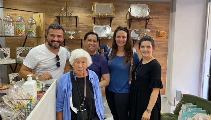 8 ülkenin turizmcileri Ünye’de