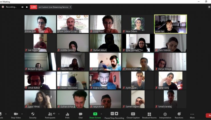 80 Öğrenci kent arşivende çevrimiçi staj yapma fırsatı yakaladı