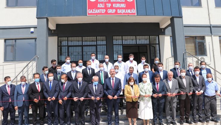 Adalet Bakanı Gül, Gaziantep Adli Tıp Grup Başkanlığının açılışını gerçekleştirdi