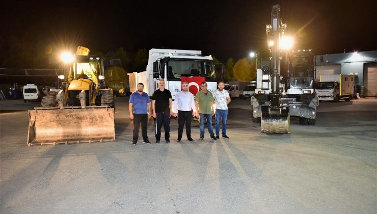 Afet bölgelerine ‘Yıldırım’ destek