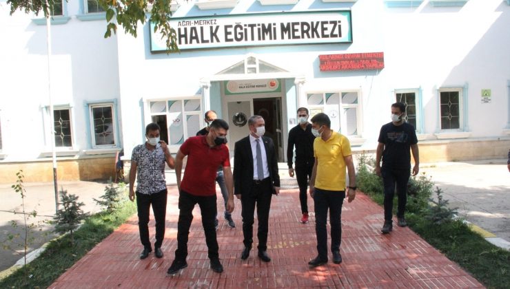 Ağrı Milli Eğitim Müdürü Kökrek’in ziyaretleri