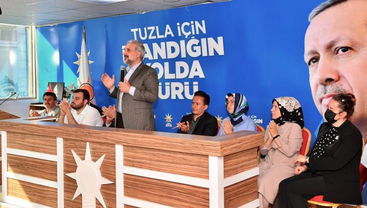 AK Parti İstanbul İl Başkanı Osman Nuri Kabaktepe’den Tuzla’ya ziyaret