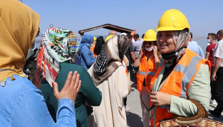 AK Parti teşkilatları, 1915 Çanakkale Köprüsü’nü inceledi
