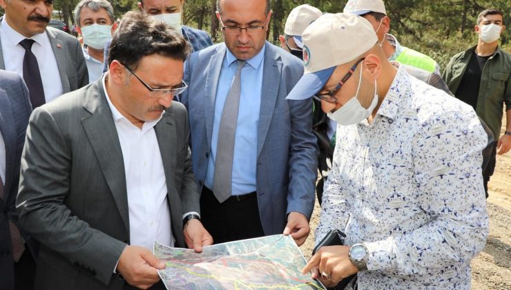 Akdağ Tabiat Parkı yolu daha güvenli ve konforlu olacak