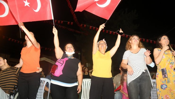 Akdeniz’de Yaz Akşamları etkinlikleri, zafer coşkusuyla renklendi