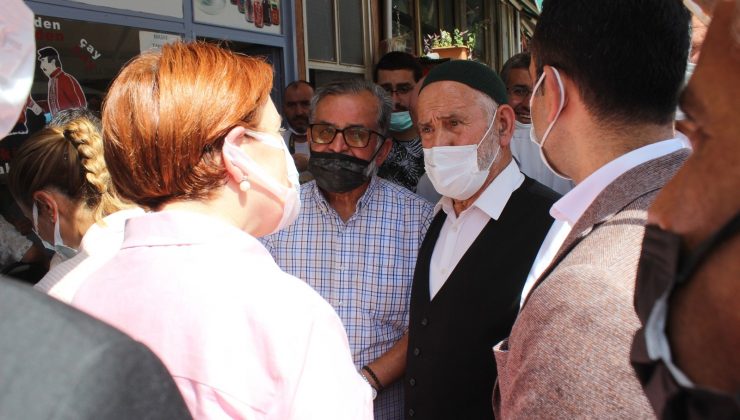 Akşener’den vatandaşa, “Haram olsun” tepkisi