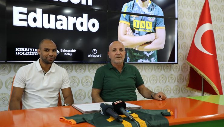 Alanyaspor, Portekizli Eduardo’yu kadrosuna kattı