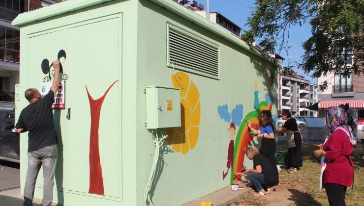 Alaşehir ressamlarla güzelleşiyor