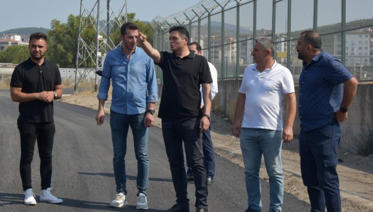 Aliağa’da yaz döneminde toplam 14 bin 620 ton asfalt atıldı