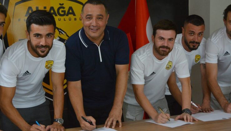 Aliağaspor FK transfer dönemine hızlı girdi