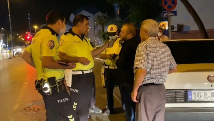 Alkollü  yakalandı, savunması pes dedirtti