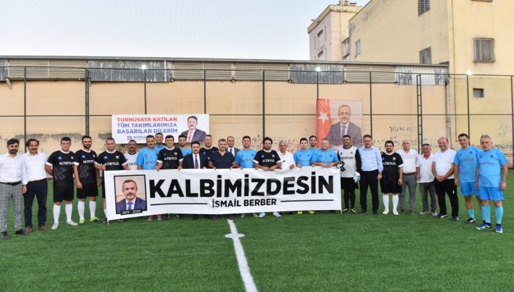 Altıeylül Belediyesinden birimler arası futbol turnuvası