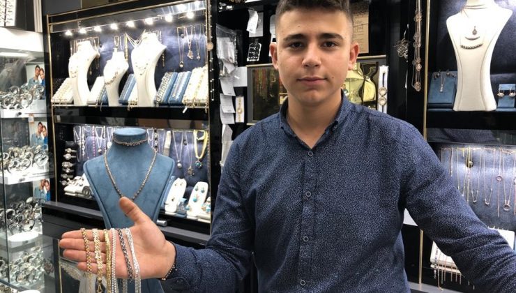Altın görünümlü gümüş ürünler yoğun talep görüyor