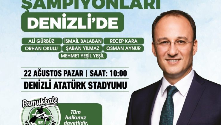 Altın kemerli pehlivanlar Pamukkale’de buluşacak