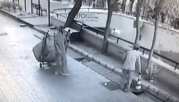 Mazgal hırsızlarının rahat tavırları pes dedirtti