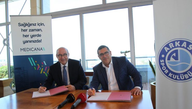 Arkas Spor’un sağlık sponsoru Medicana