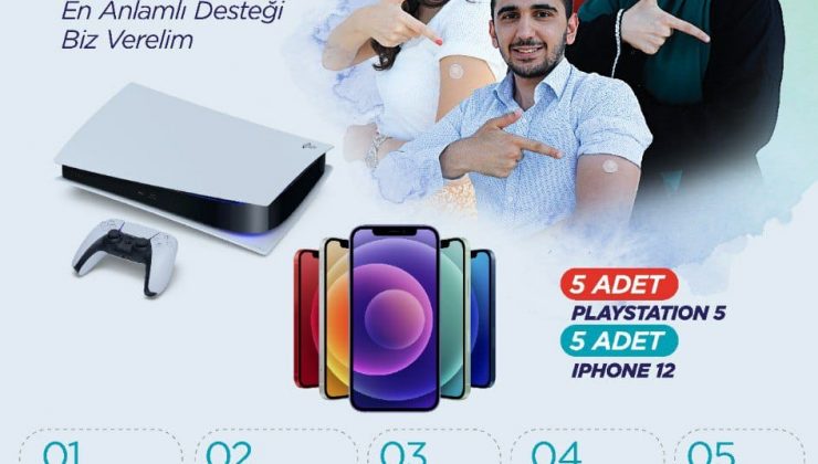 Aşı teşviki için gençlere oyun konsolu ve akıllı telefon verilecek