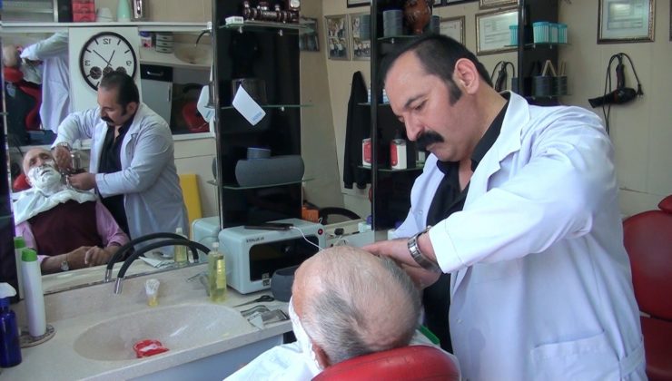 Aşısını olana bıyık boyası ve yüz bakımı ücretsiz