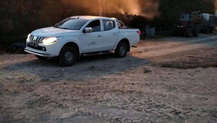 Aslanapa’da sinek ve haşere ilaçlama çalışması