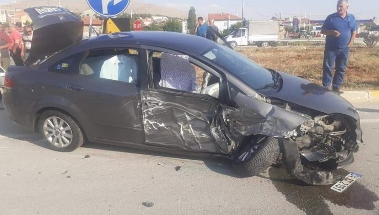 Aslanapa’da trafik kazası: 1 yaralı