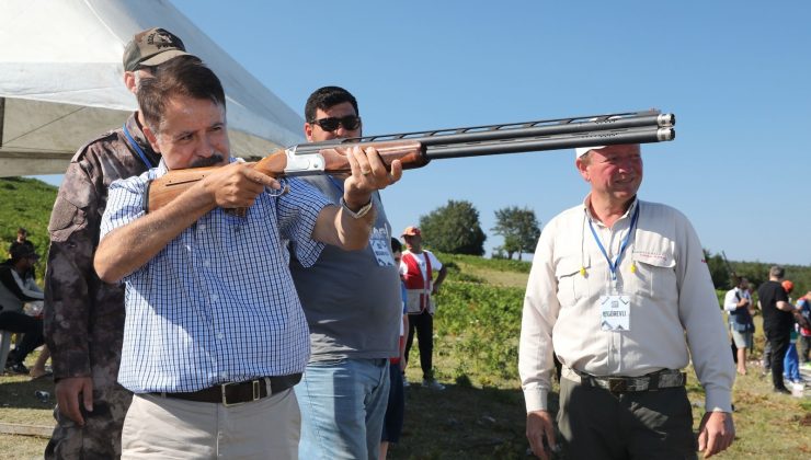 Atakum’da trap atışları nefes kesti