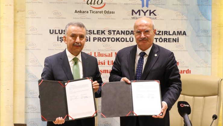 ATO, 3 farklı mesleğin standardının hazırlanması için Mesleki Yeterlilik Kurumu ile masaya oturdu