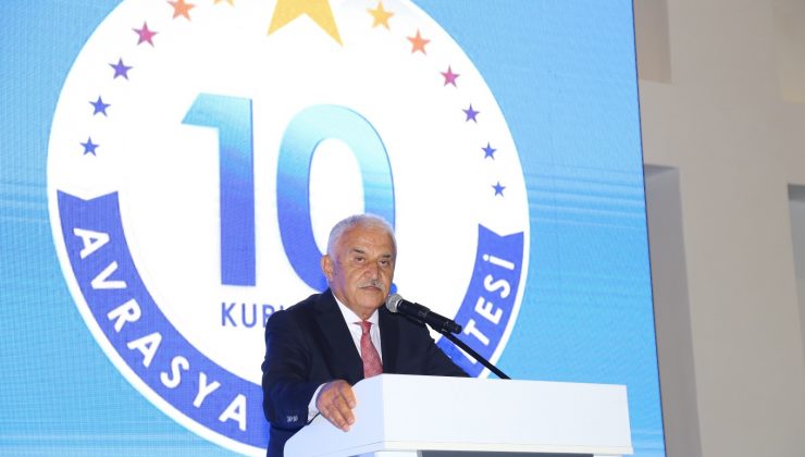 Avrasya Üniversitesi kuruluşunun 10. Yılını kutladı