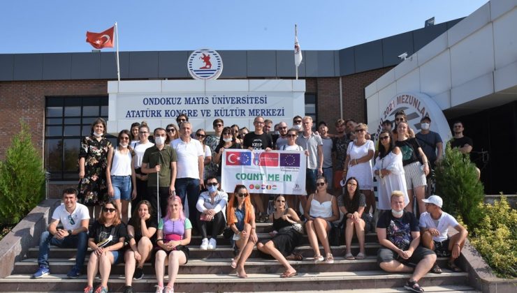 Avrupalı öğrenciler OMÜ’de