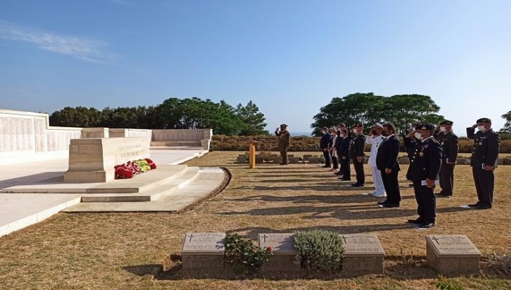 Avustralya Anıtı’nda çelenk koyma töreni gerçekleştirildi