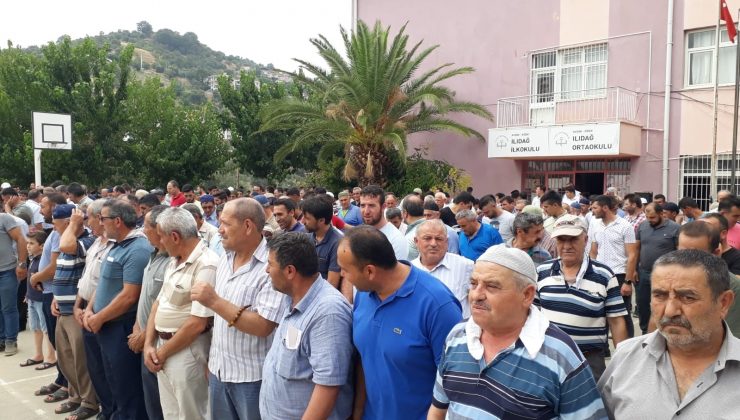 Aydın’da köylüler yağmur duasına çıktı