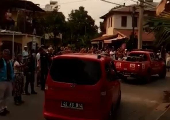 Aydın’ın ateş savaşçıları alkışlarla uğurlandı