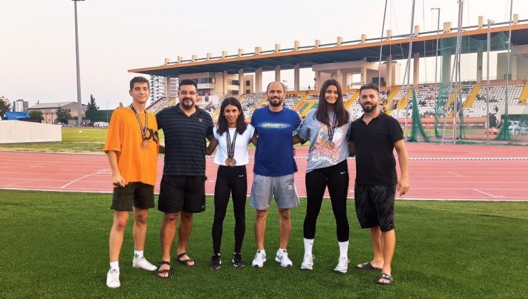 Aydınlı genç atletlerden 4 madalya