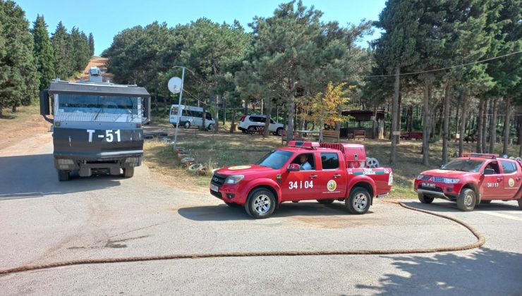 Yangın ihtimaline karşı drone destekli denetim