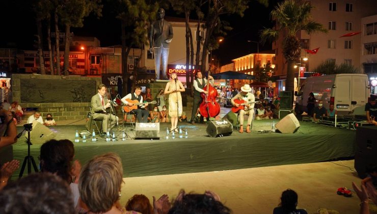 Ayvalık 7. AIMA Müzik Festivali Flapper Swing Jazz Band’in konseriyle veda etti
