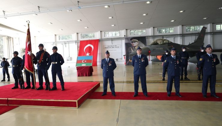 Azerbaycan’dan Türk Hava Kuvvetleri personeline ‘savaş hizmetleri madalyası’