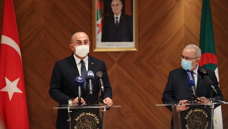 Bakan Çavuşoğlu: “Uluslararası konularda Türkiye ile Cezayir’in görüşleri örtüşüyor”