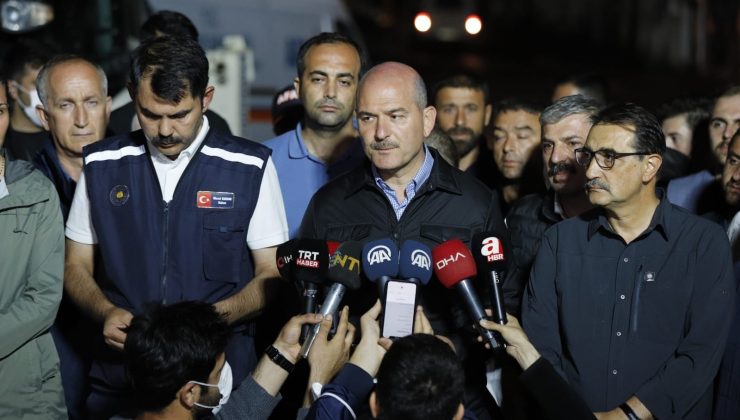 Bakan Murat Kurum: “454 selden etkilenen binamız var”