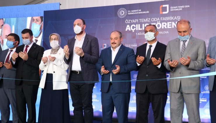 Bakan Varank’ın açılışını yaptığı fabrika temiz oda sistemlerinde ithalatı azaltmayı hedefliyor