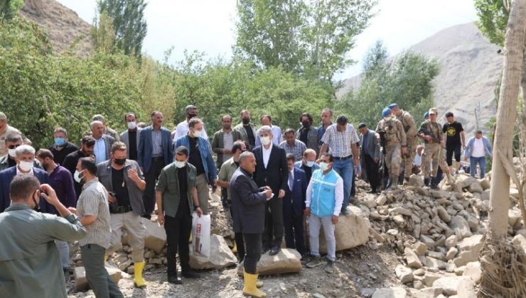 Bakan Yardımcısı İnce sel bölgesinde