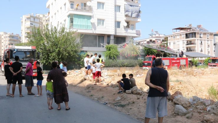 Balık restoranında baca yangını