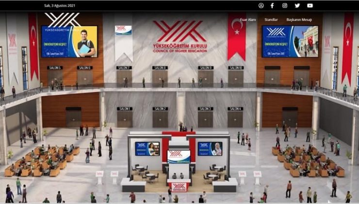 Balıkesir Üniversitesi YÖK Sanal Fuarında tanıtılıyor