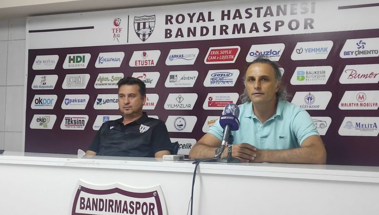 Bandırmaspor Teknik Direktörü Gürsel: “Kazanmasını bildik”