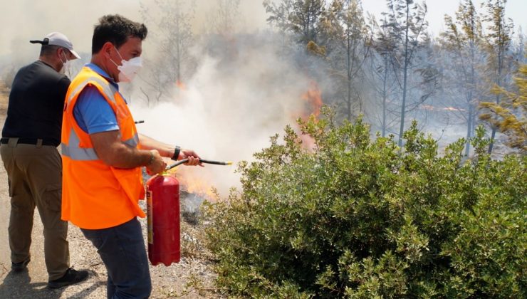 Başkan Aras’tan alevlere müdahale