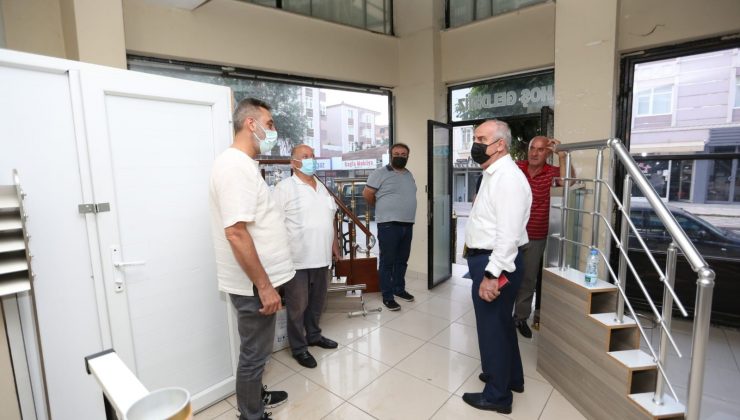 Başkan Aygün, esnafla bir araya geldi