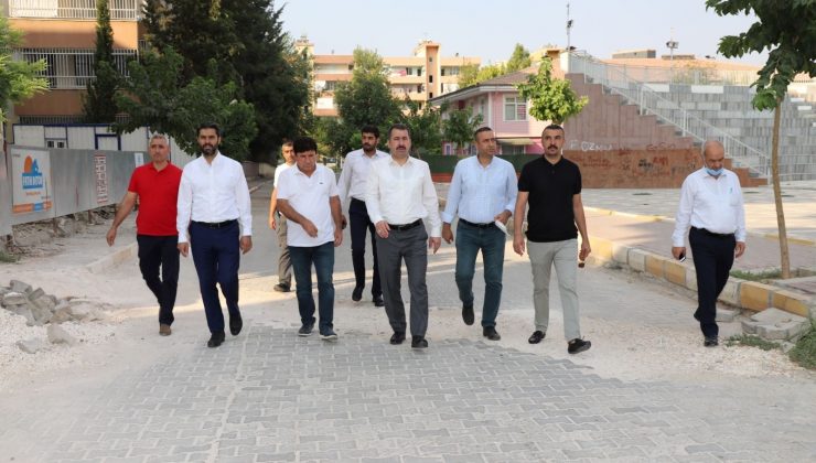 Başkan Baydilli, sorunları ve çalışmaları sahada inceledi